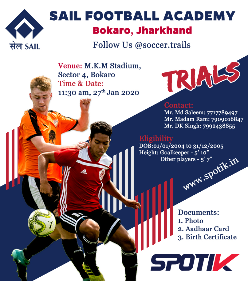 You are currently viewing SAIL Football Academy Trials