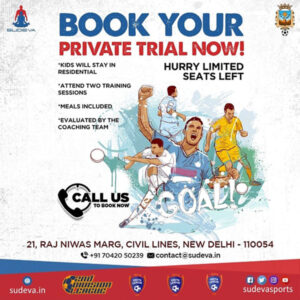 Read more about the article Book your private trial at Sudeva Residential Football School