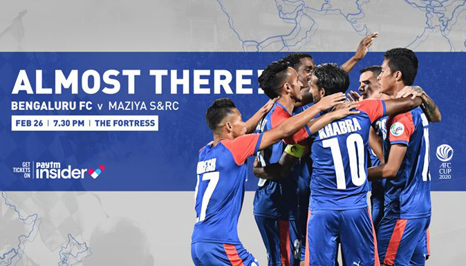 You are currently viewing Bengaluru FC: AFC Cup playoff encounter against Maziya S&RC at the Fortress.