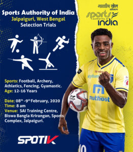 Read more about the article Jalpaiguri Selection Trials, Sports Authority of India