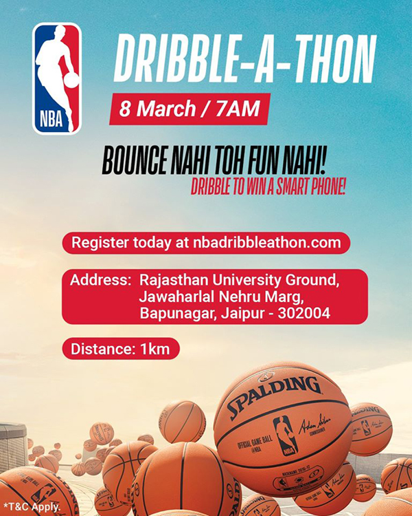 NBA Dribble-A-Thon, Jaipur