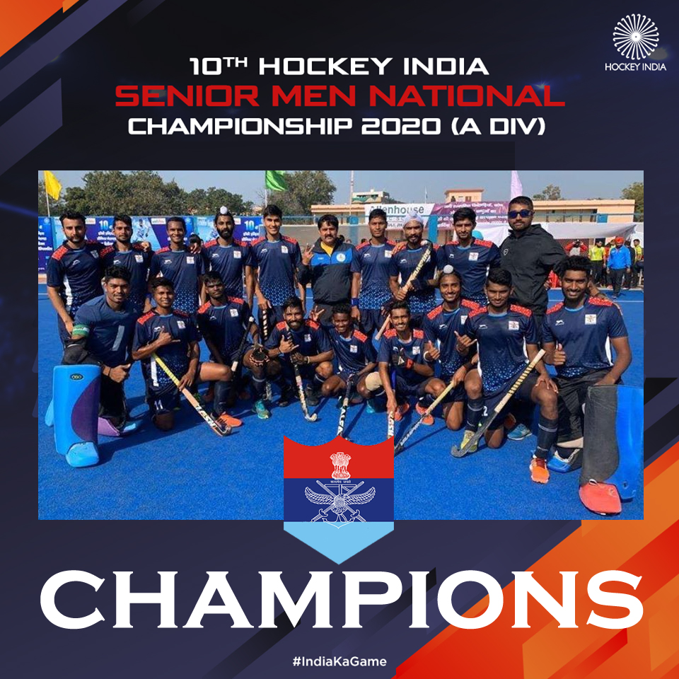 You are currently viewing Services crowned new National Hockey Champion.