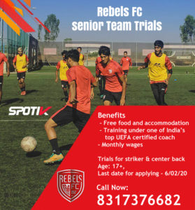 Read more about the article Rebels FC Trials #Bengaluru