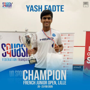 Read more about the article Squash : French Junior Open 2020.