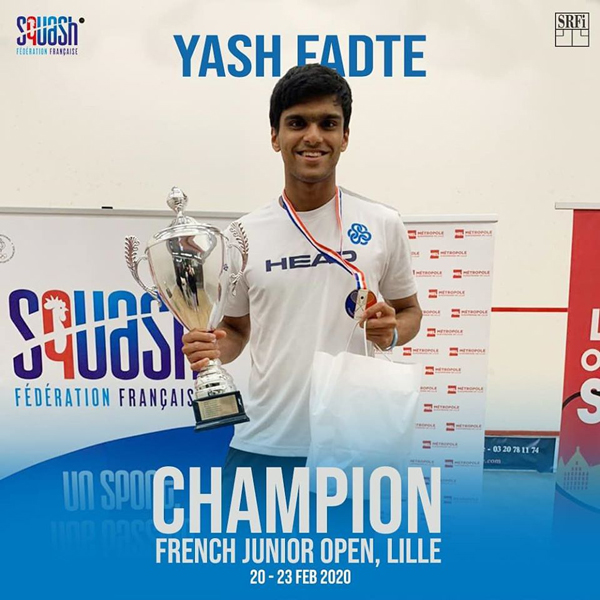 You are currently viewing Squash : French Junior Open 2020.