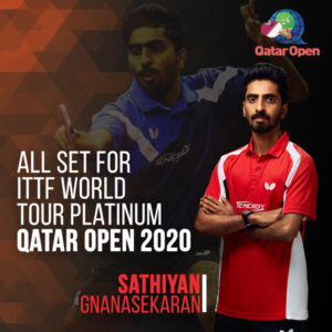 Read more about the article ITTF World Tour Platinum Qatar open From 5th to 8th March 2020.