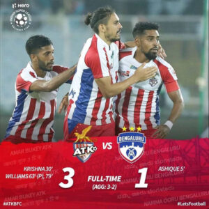 Read more about the article ISL 2019-20: ATK knock defending champions Bengaluru out, set up final vs Chennaiyin FC.