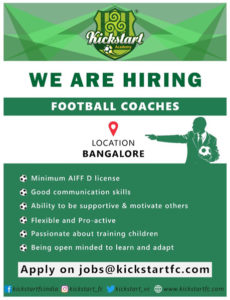 Read more about the article Kickstart FC Hiring Football Coaches