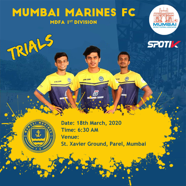 You are currently viewing Mumbai Marines FC, Selection Trials