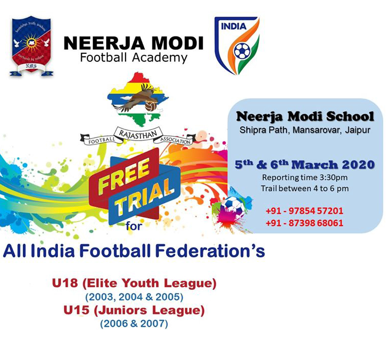 You are currently viewing Neerja Modi Football Academy – Jaipur