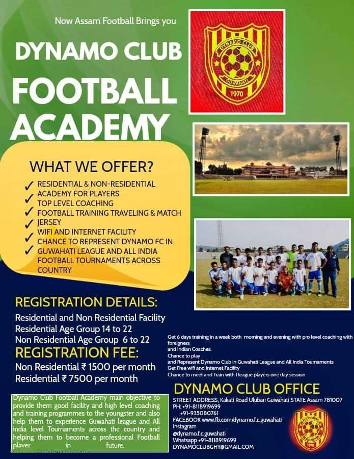 Read more about the article Dynamo Club Football Academy, Assam