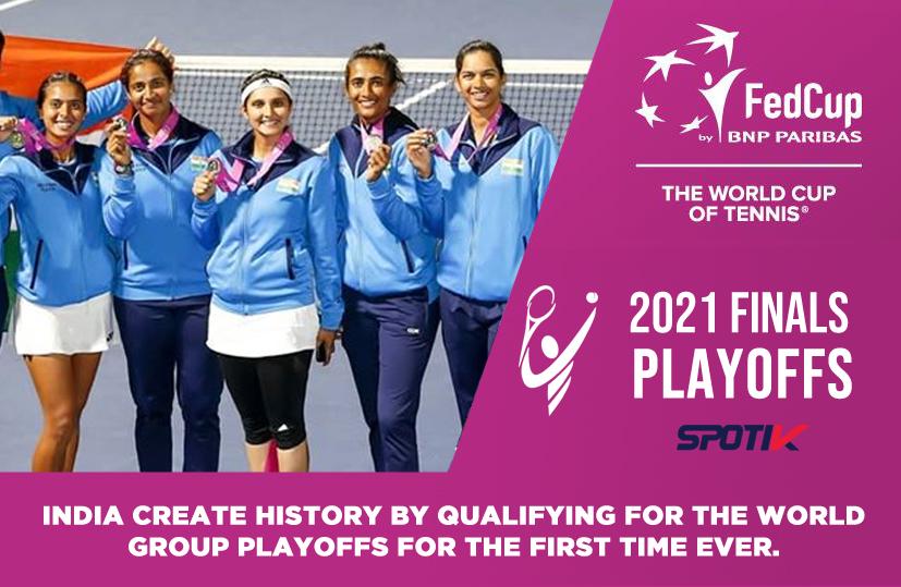 FedCup: India Create History by Qualifying for the World Group Playoffs for the First Time Ever.