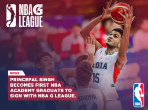 Read more about the article Princepal Singh Becomes First Indian NBA Academy Graduate To Sign With NBA G League