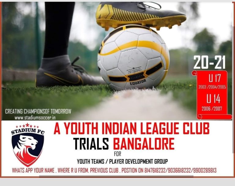 Read more about the article Stadium FC Bangalore Trials