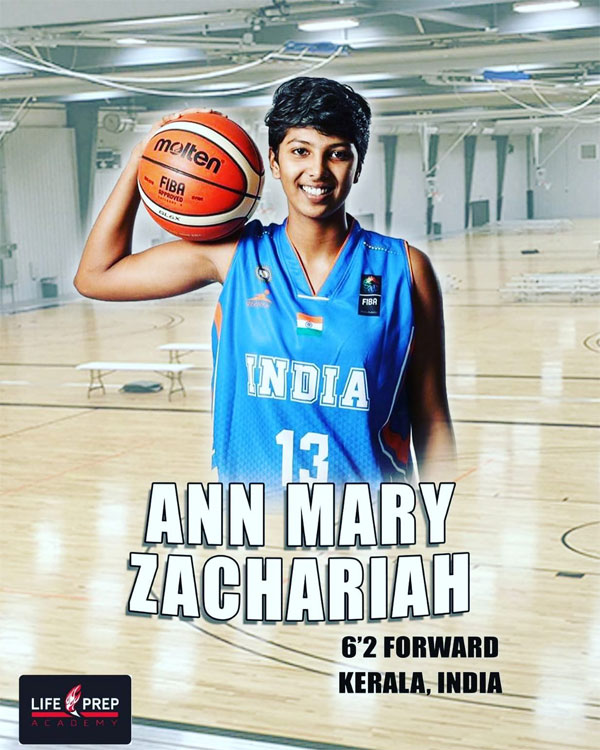 Ann Mary Zachariah Basketball
