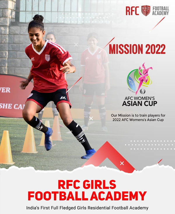 Read more about the article RFC launches India’s first full-fledged girls’ residential football academy.