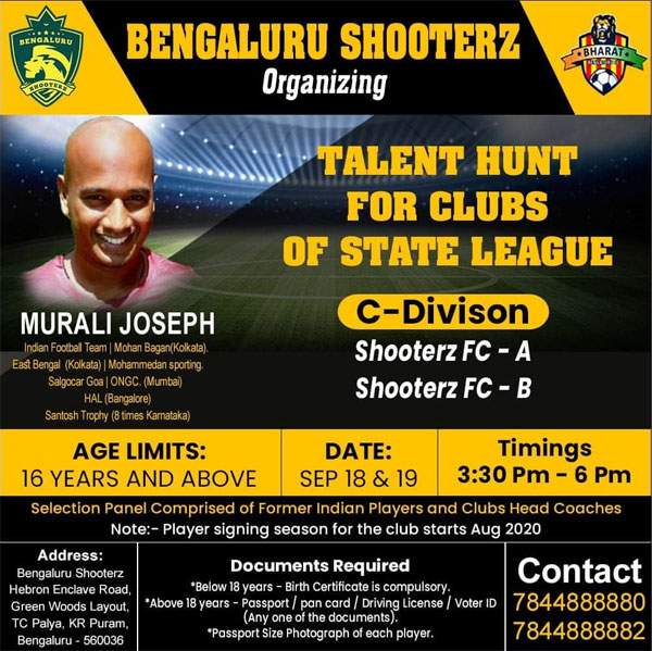 Read more about the article Bengaluru Shooterz Trials
