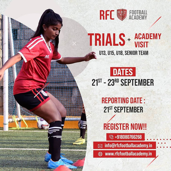 Read more about the article Rebels FC Girls Team Trials, Bengaluru