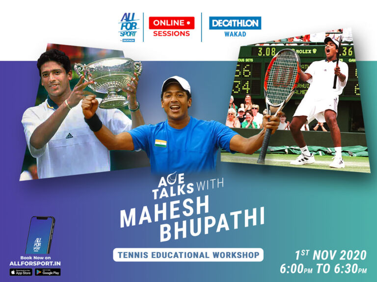 Read more about the article Free online Tennis Educational workshop with Mr. Mahesh Bhupathi