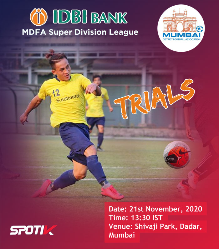 You are currently viewing IDBI Bank Trials for MDFA Super Division, Mumbai