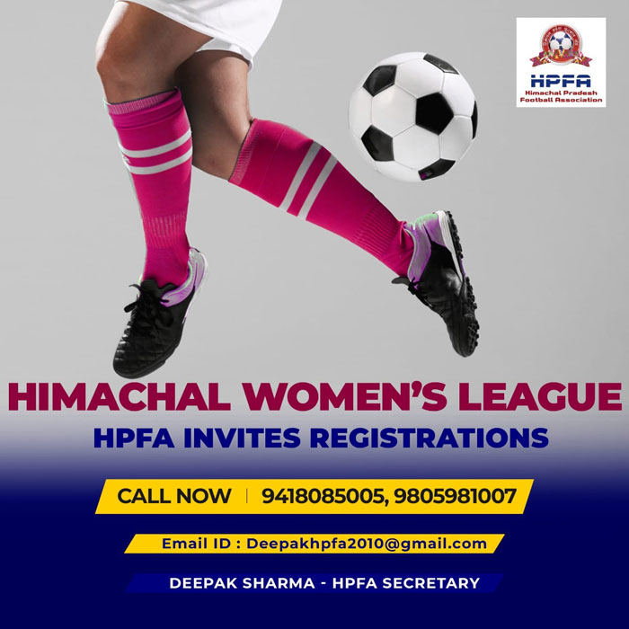 Read more about the article Himachal Pradesh Football Association Invites Registration For Women’s League