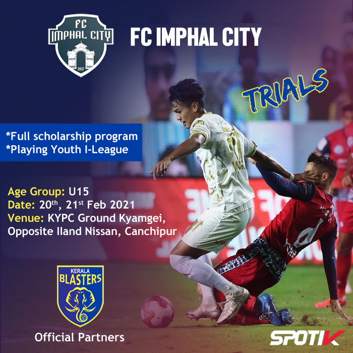 FC Imphal City Trials, Scholarship Program