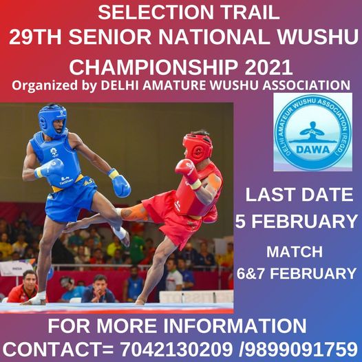 Read more about the article Selections trails of the Delhi Wushu Team