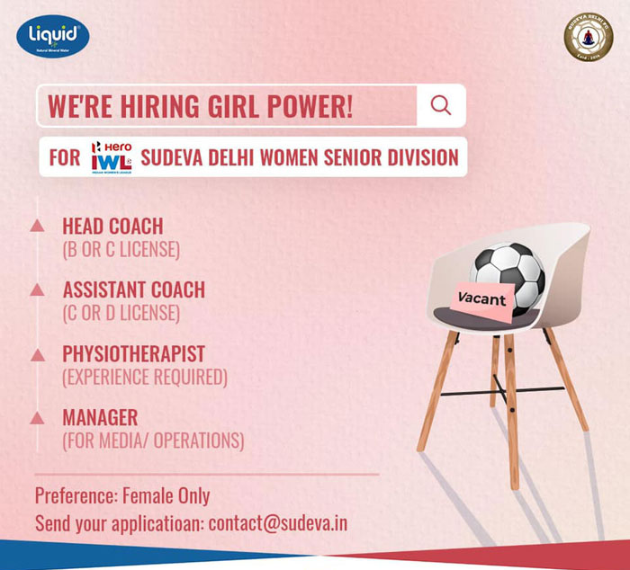You are currently viewing Sudeva Delhi FC Hiring Coach