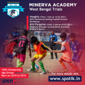 Read more about the article Minerva Academy FC, Hooghly & N24 Parganas Trials
