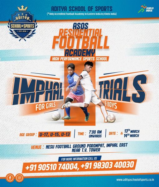 You are currently viewing Aditya School Of Sports, Imphal Trials