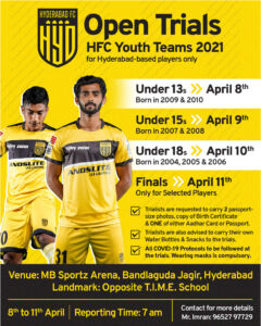 Read more about the article Hyderabad FC Youth Trials