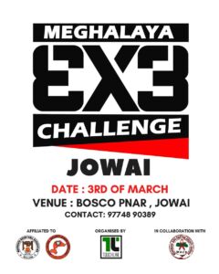 Read more about the article Basketball: Meghalaya 3X3 Challenge.