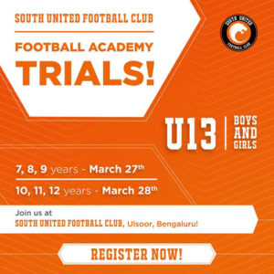 Read more about the article South United FC Academy Trials, Bengaluru