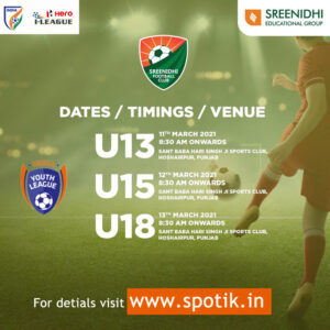 Read more about the article Sreenidhi FC Youth I-league Punjab Trials