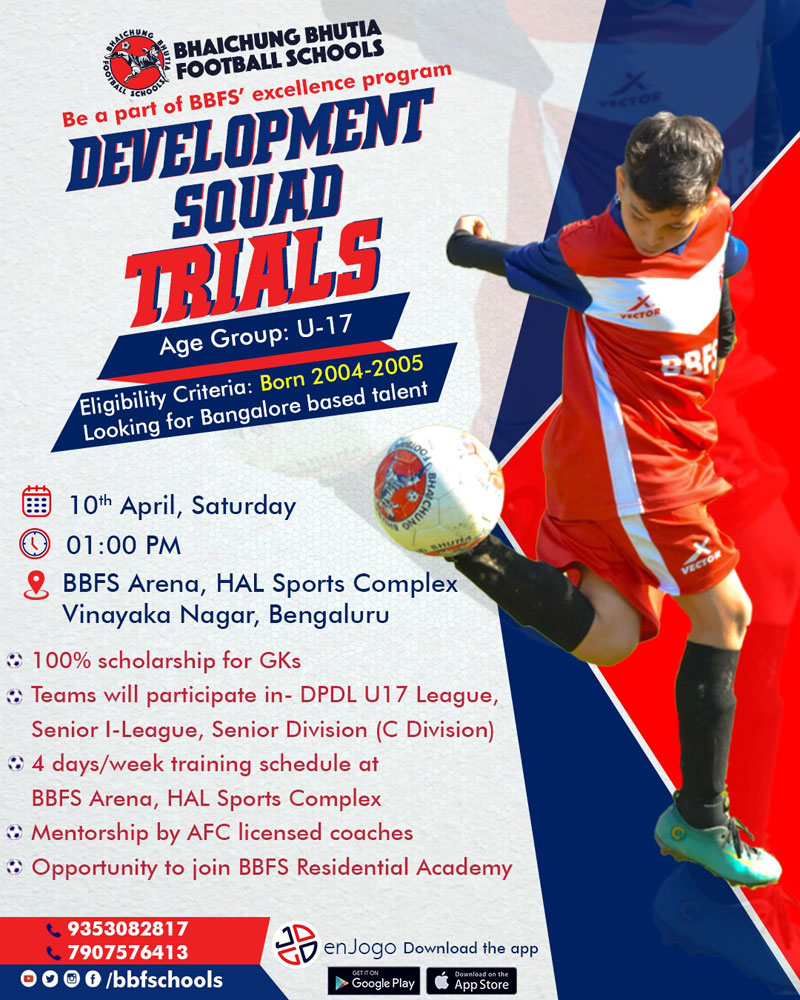 You are currently viewing Bhaichung Bhutia Football Schools Bengaluru Trials