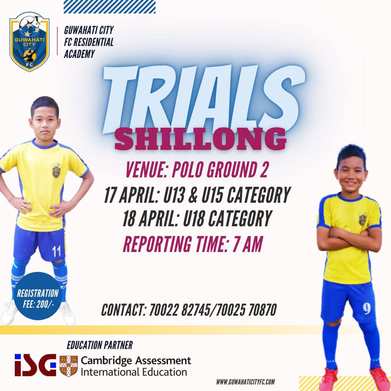 You are currently viewing Guwahati City FC – Shillong Trials