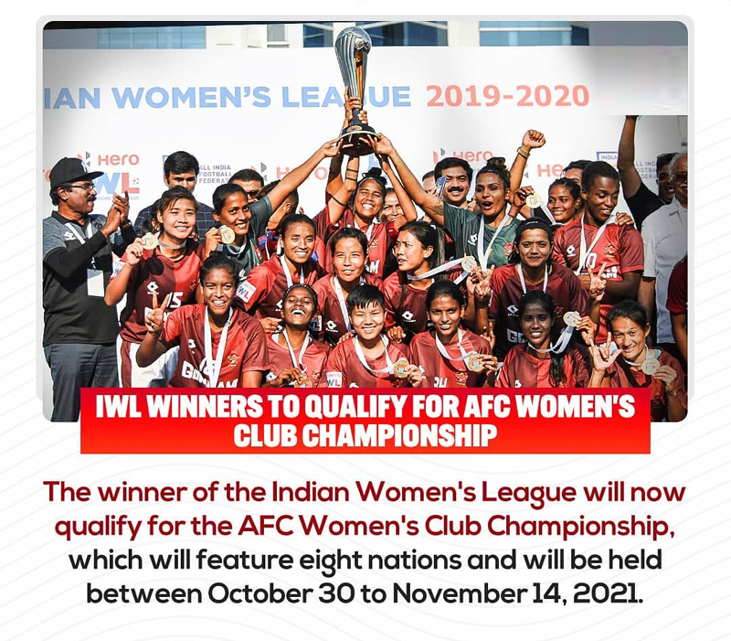 You are currently viewing Gokulam Kerala to take part in maiden AFC Women’s Club Championship 2021