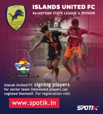 Read more about the article Play for Islands United FC,  Rajasthan League