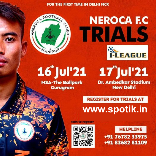 You are currently viewing Neroca FC I-league Trials, Delhi NCR