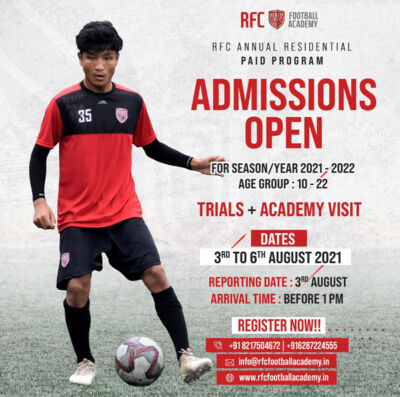 Read more about the article RFC Football Academy Trials, Paid Program.