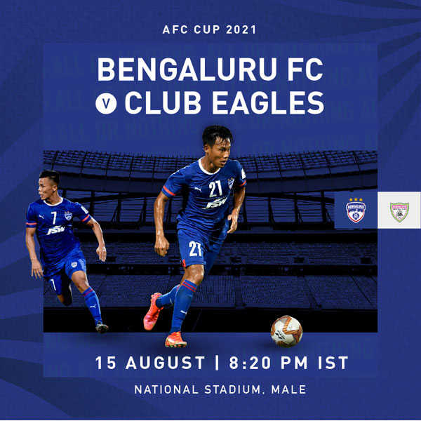 You are currently viewing AFC Cup 2021: Bengaluru FC Vs Club Eagles Live telecast.