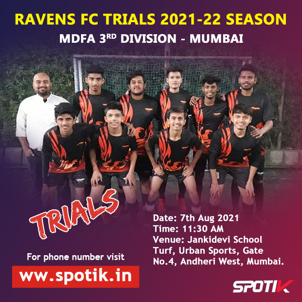 Read more about the article Ravens FC Trails, Mumbai