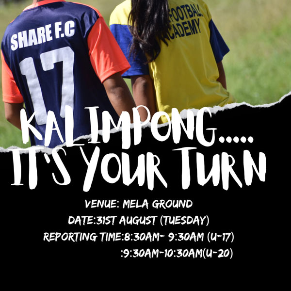 You are currently viewing Update: Share FC Girls Academy Trials, Kalimpong