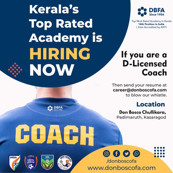 You are currently viewing DON BOSCO Football Academy Hiring Coach