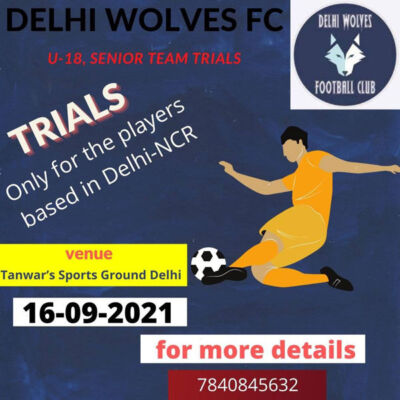 Read more about the article DELHI Wolves FC Trials
