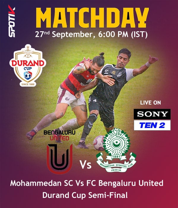 Mohammedan Sporting Vs FC Bengaluru United
