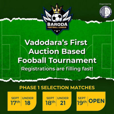 Read more about the article Vadodara’s Auction Based Football Tournament.