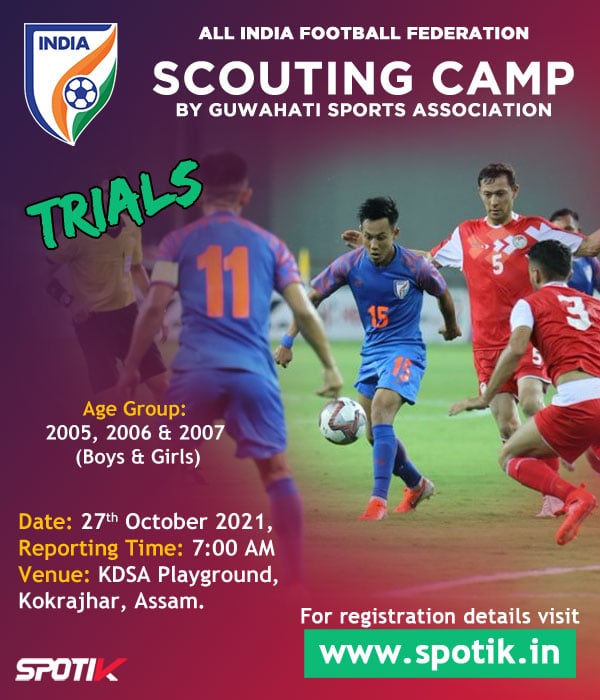 You are currently viewing AIFF Scouting camp for Indian National Teams, Assam