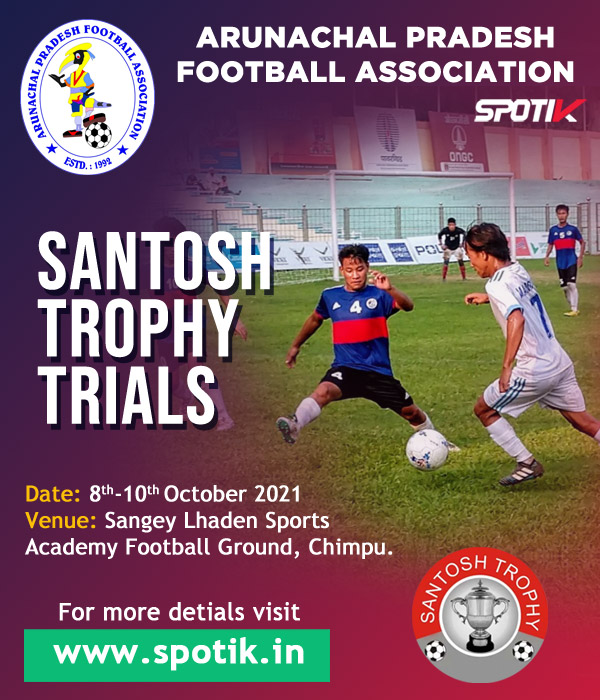 Read more about the article Arunachal Pradesh Santosh Trophy Trials