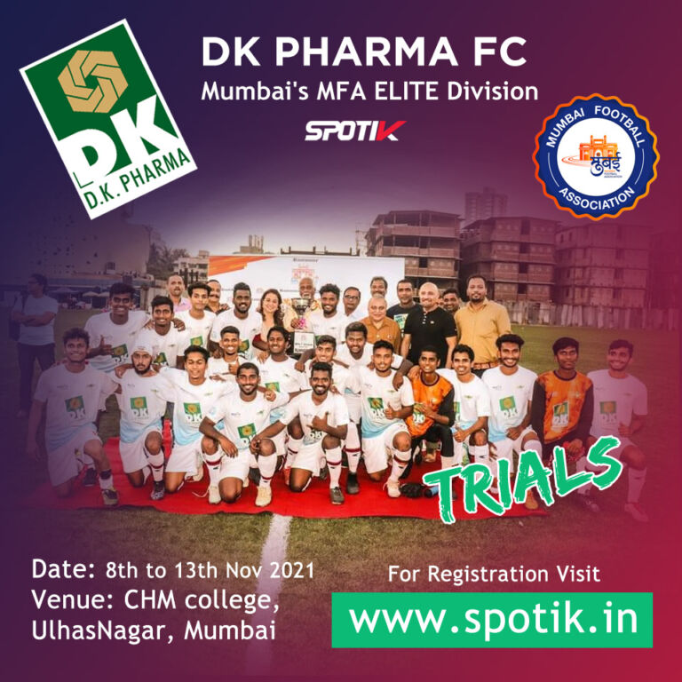 Read more about the article D.K. Pharma FC, Mumbai Trials